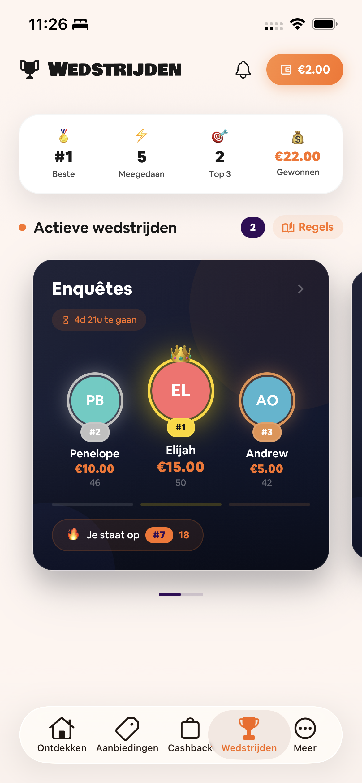 Wedstrijden