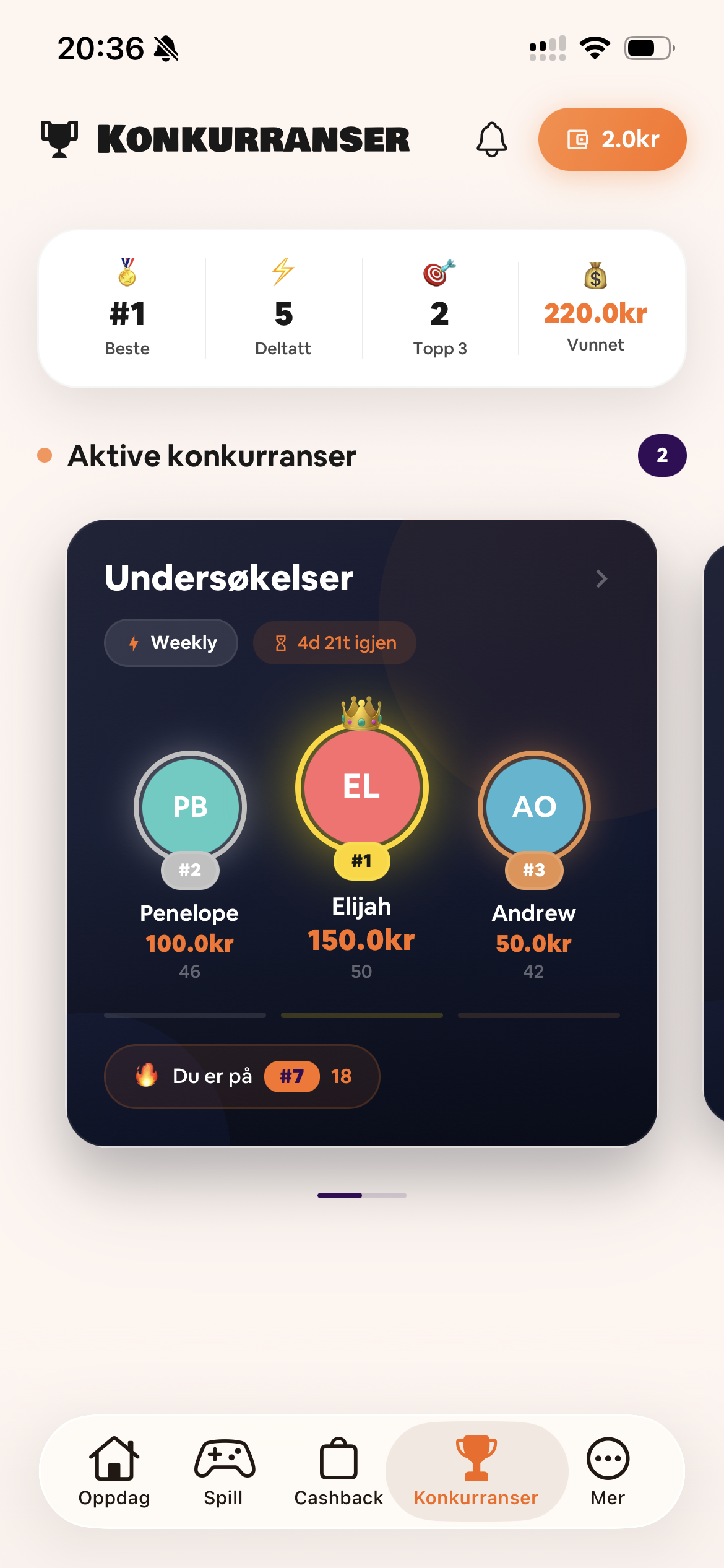 Konkurranser